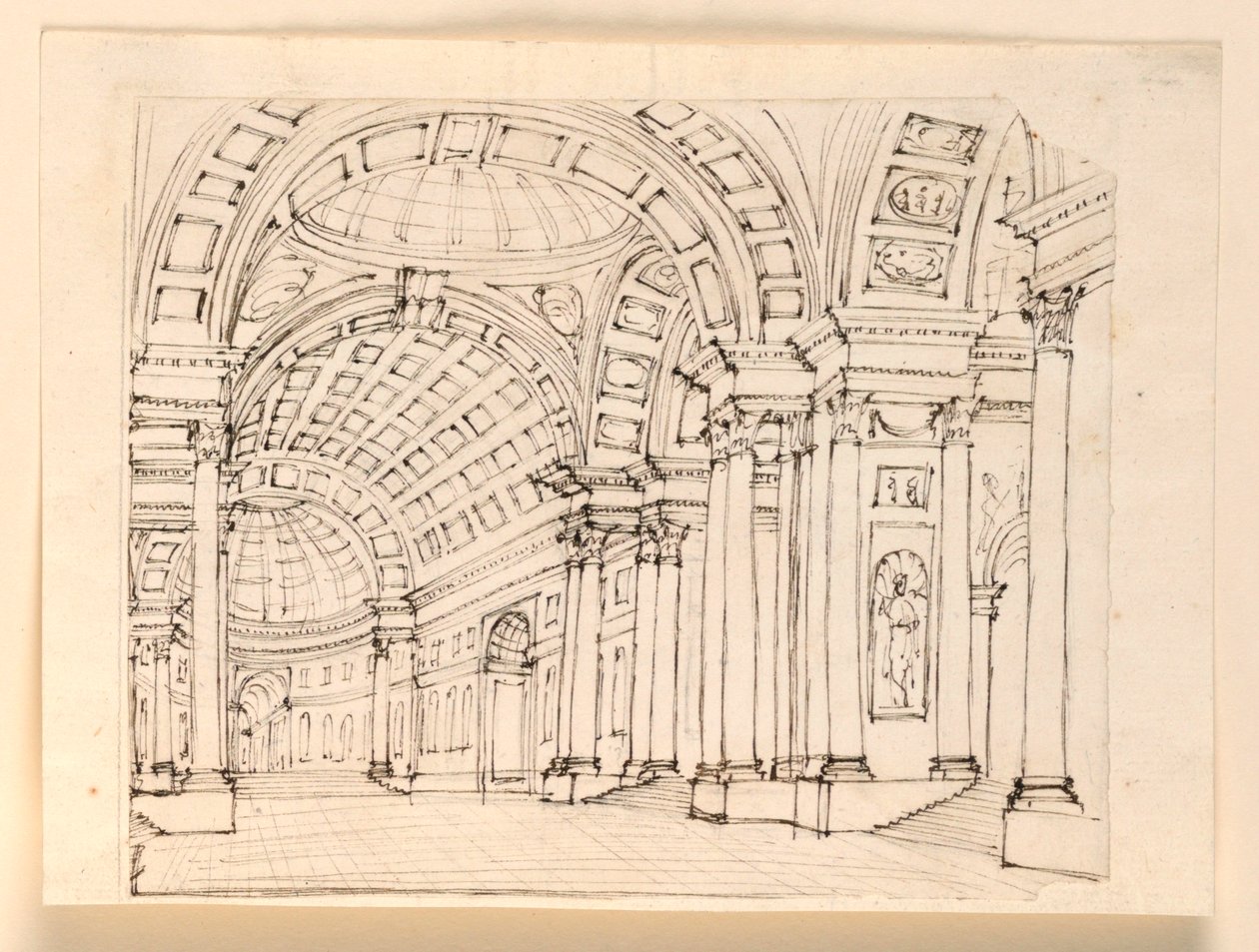 Scenedesign, Palace Interiør af Unknown artist