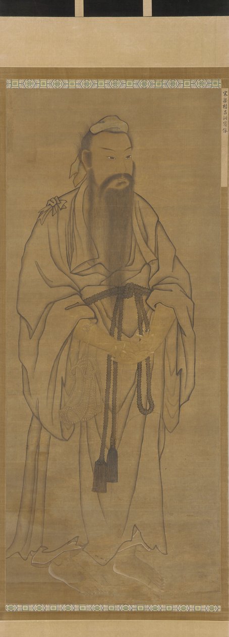 Stående figur af Lü Dongbin af Unknown artist