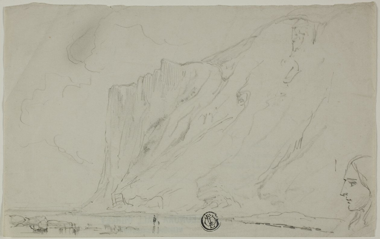 Staubbach i Schweiz Berner Oberland af Unknown artist