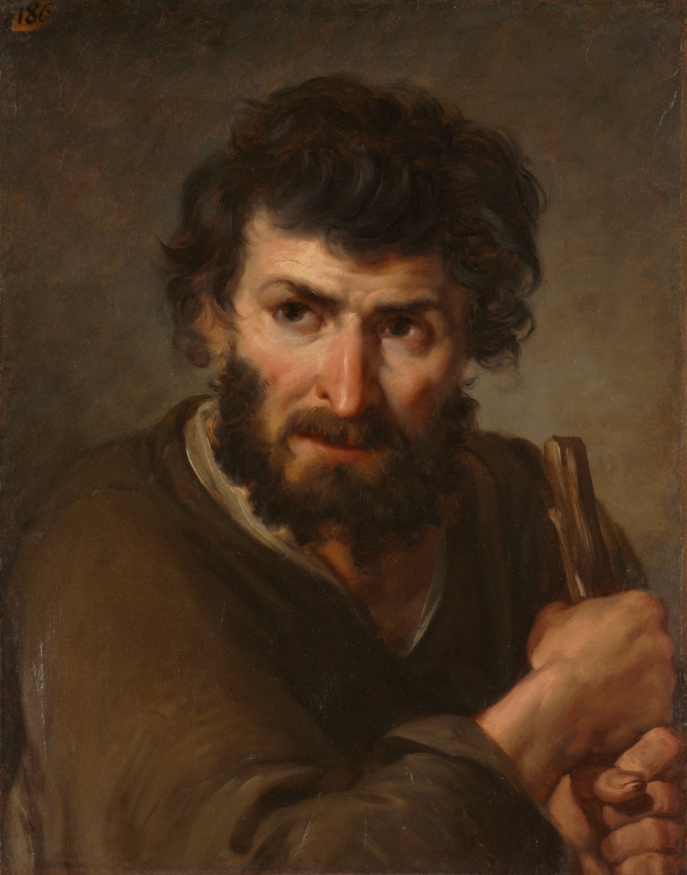 Studie af en hyrde af Unknown artist