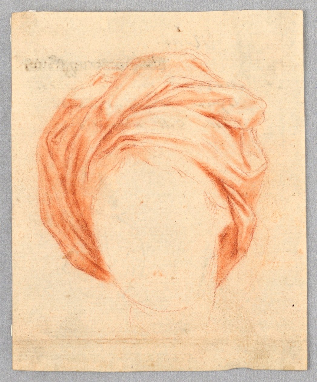 Studie af en turban af Unknown artist