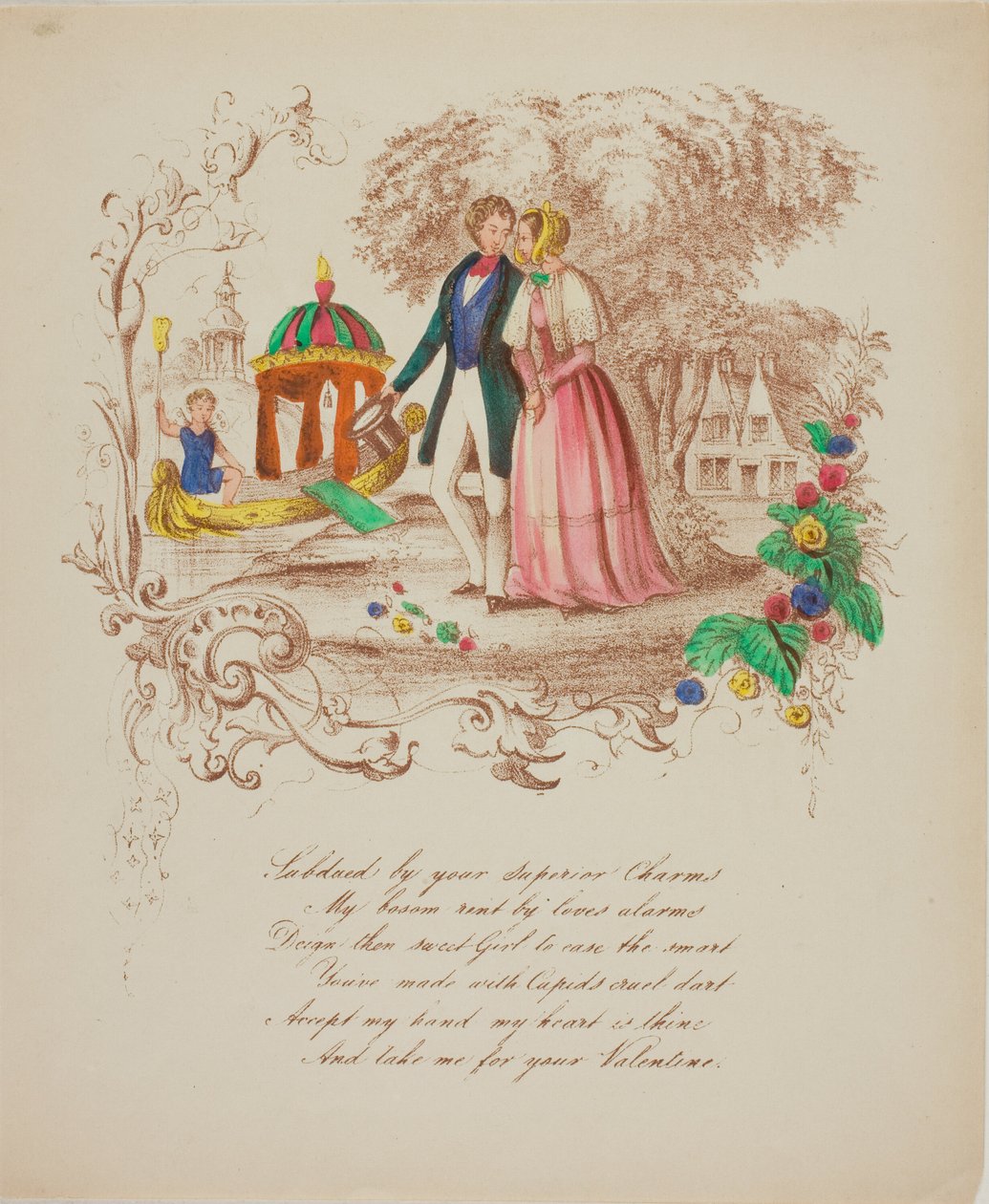 Underkuet af din overlegne charme (valentin) af Unknown artist