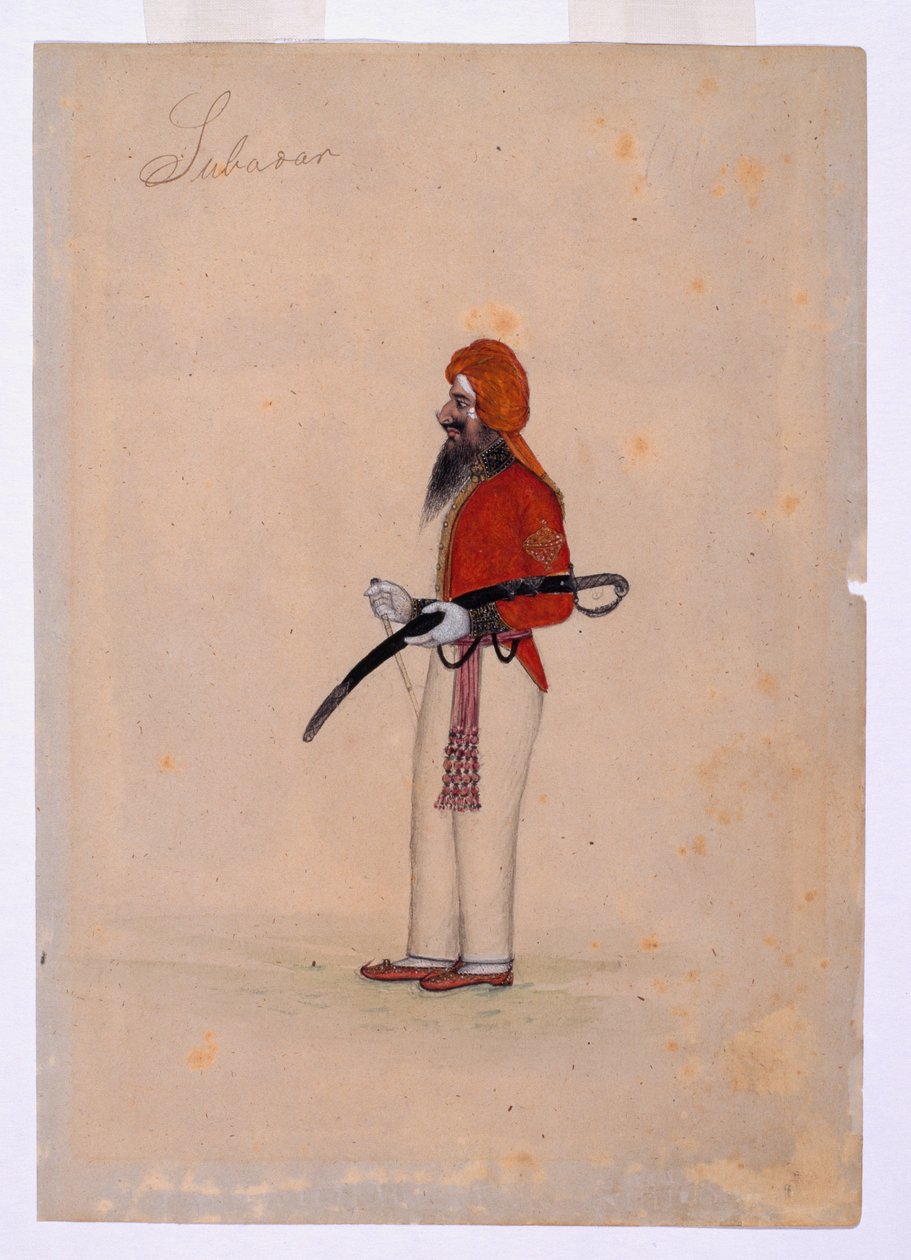Subedar af Unknown artist