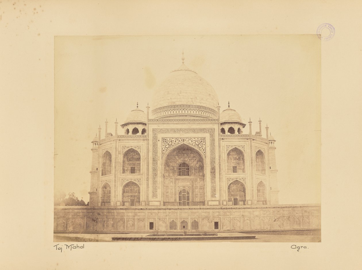 Taj Mahal. Agra af Unknown artist
