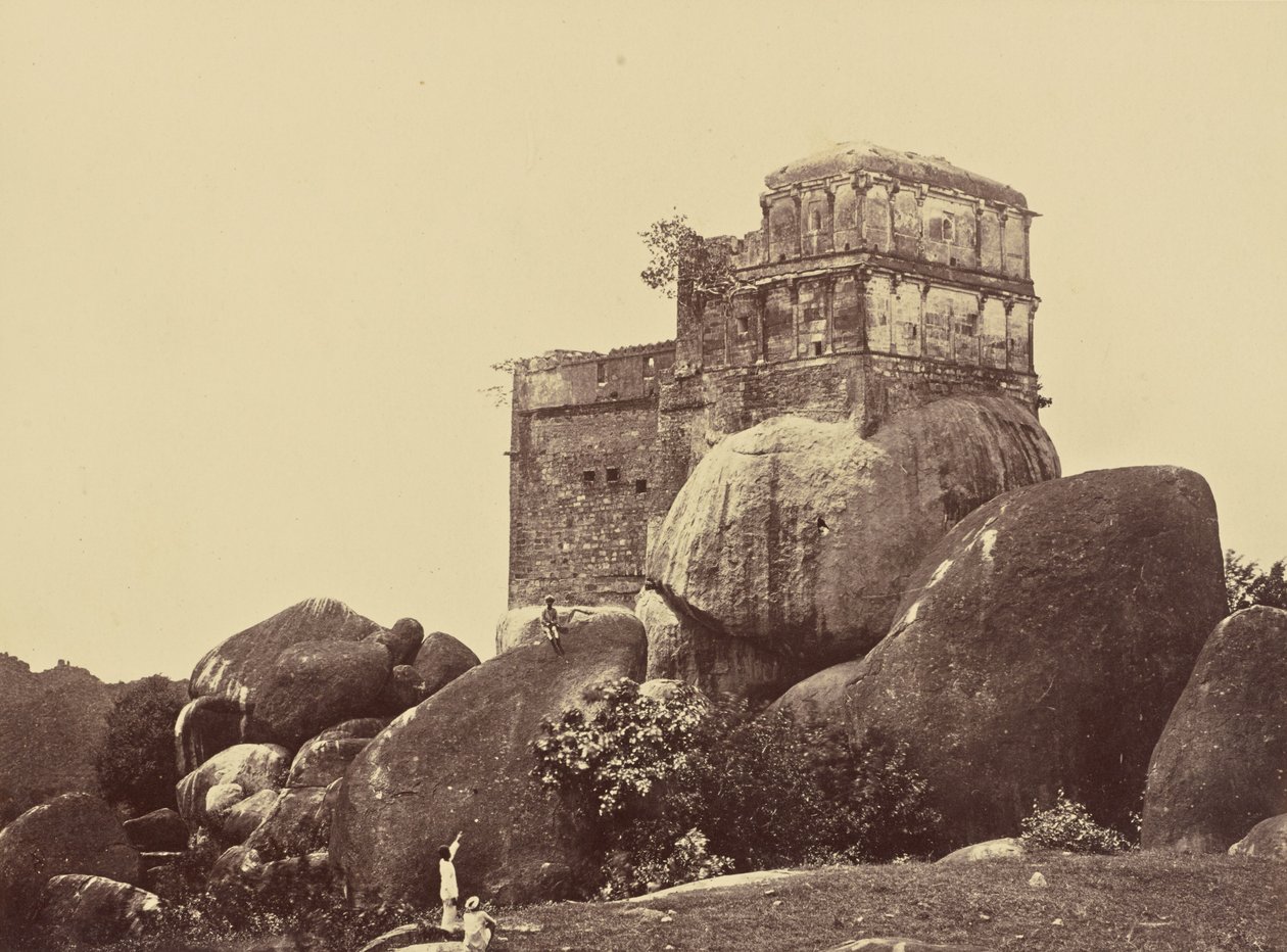 Templet ved Mutti Mahal. Jubblepore af Unknown artist