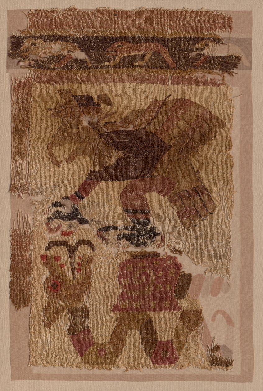 Tekstilfragment af Unknown artist
