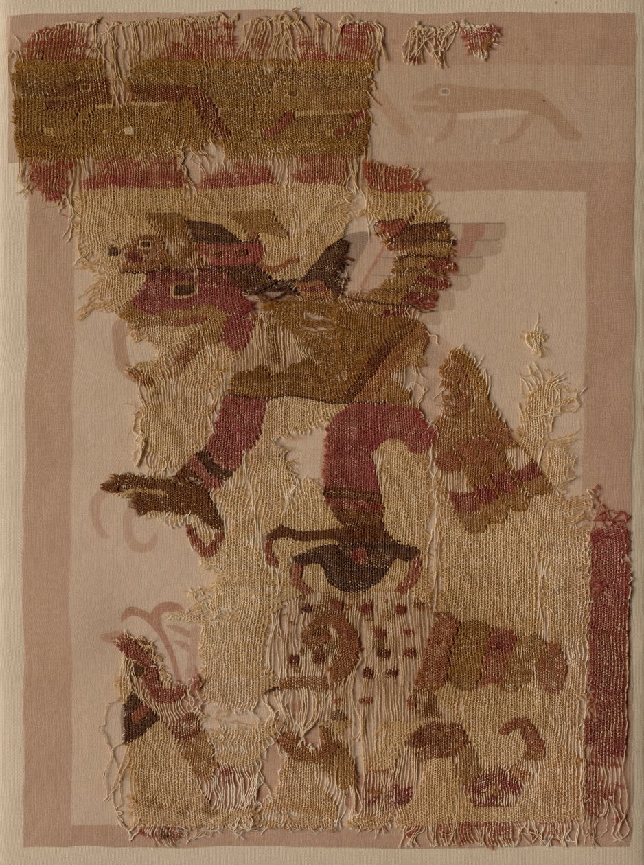Tekstilfragment af Unknown artist