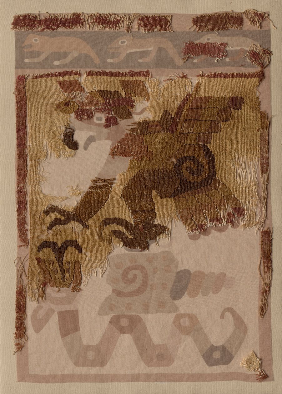 Tekstil Fragment af Unknown artist
