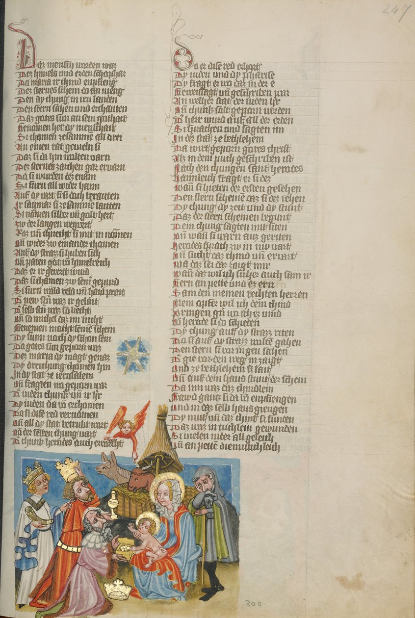 Tilbedelsen af de hellige tre konger af Unknown artist