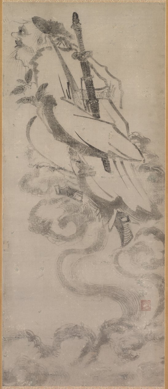 Den Ascenderende Daoistiske Udødelige af Unknown artist