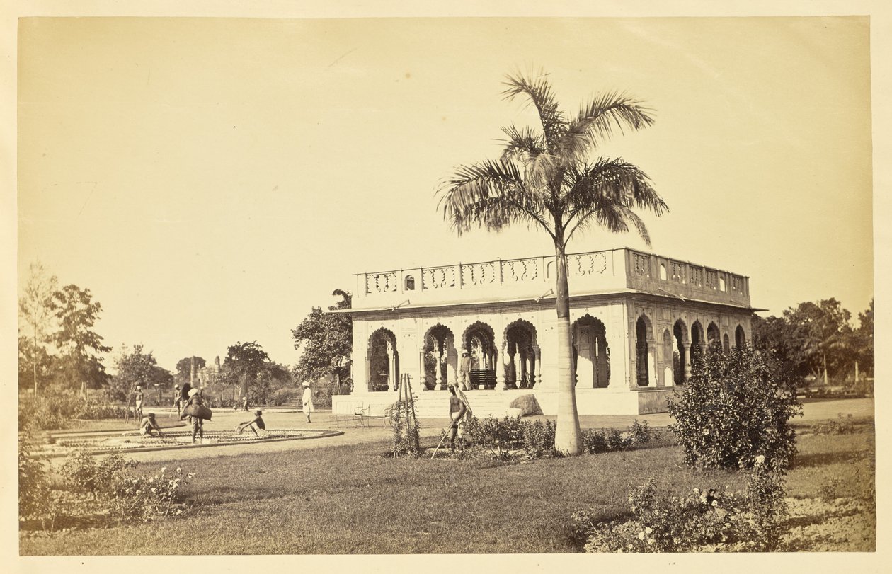 [Baradari i Wingfield Park, Lucknow]. af Unknown artist