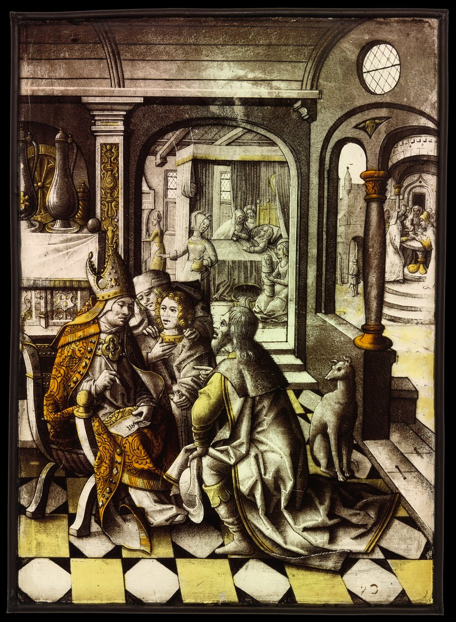 Johannes Døberens fødsel og navngivning af Unknown artist