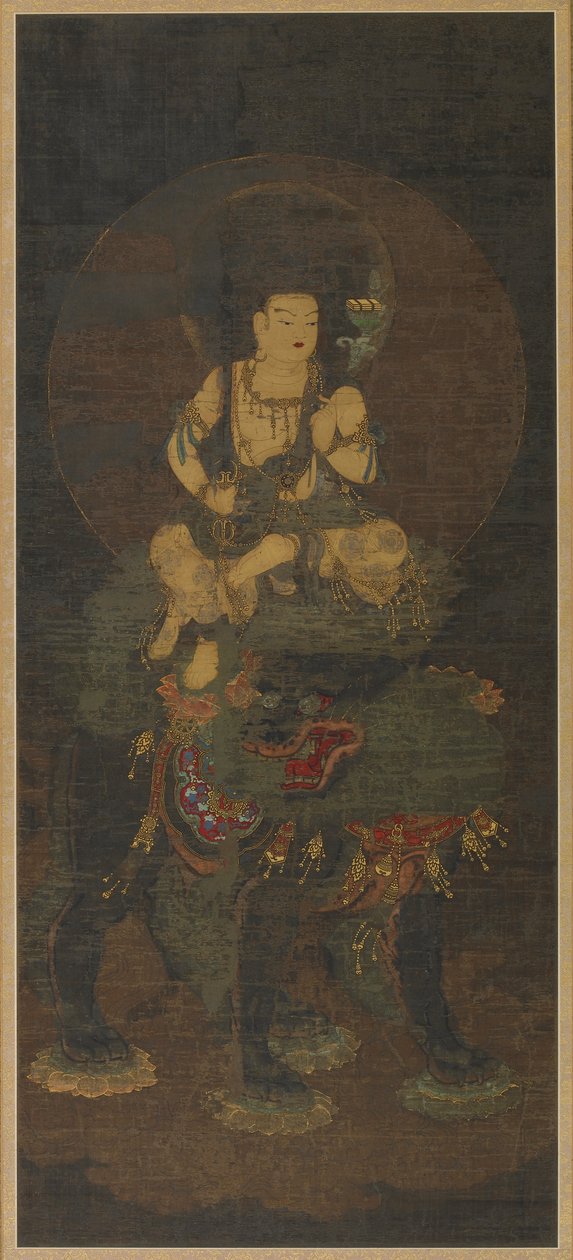 Bodhisattva Monju af Unknown artist