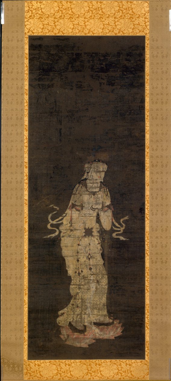 Bodhisattvaen Seishi, fra triptykonet Tilnærmelse af Amida-treenigheden af Unknown artist