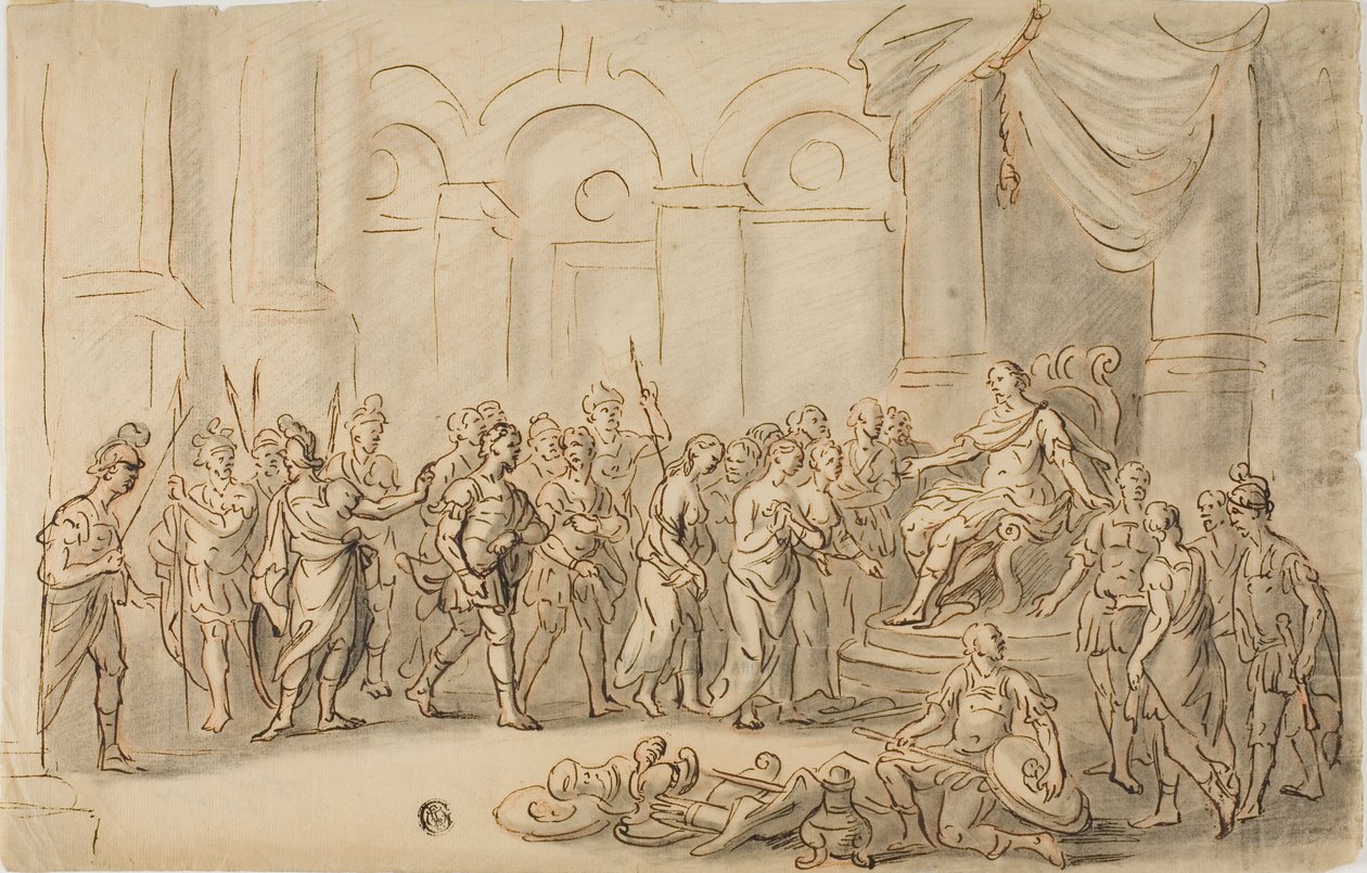 Scipios kontinens af Unknown artist