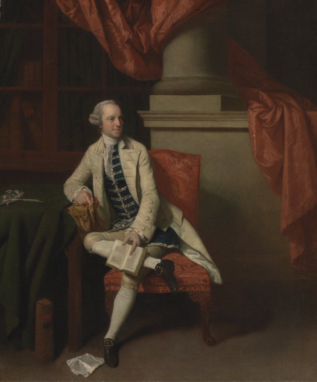 Fætter til John Gawler fra Ramridge House, Weyhill, Hampshire af Unknown artist