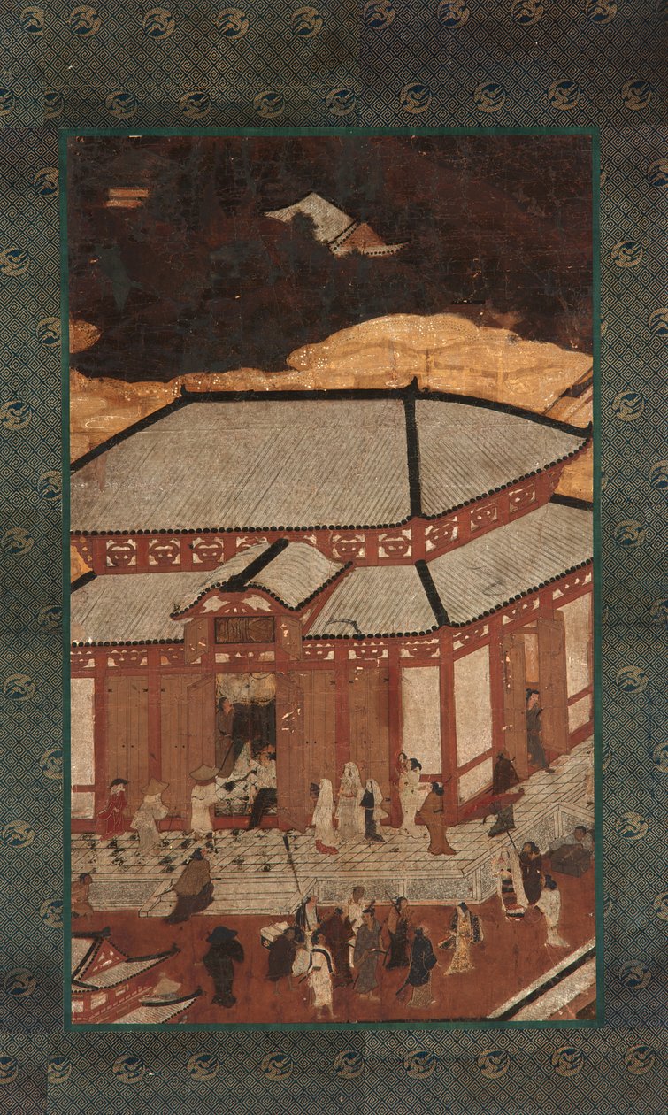 Store Buddha Hall, Hokoji, Residence af Unknown artist