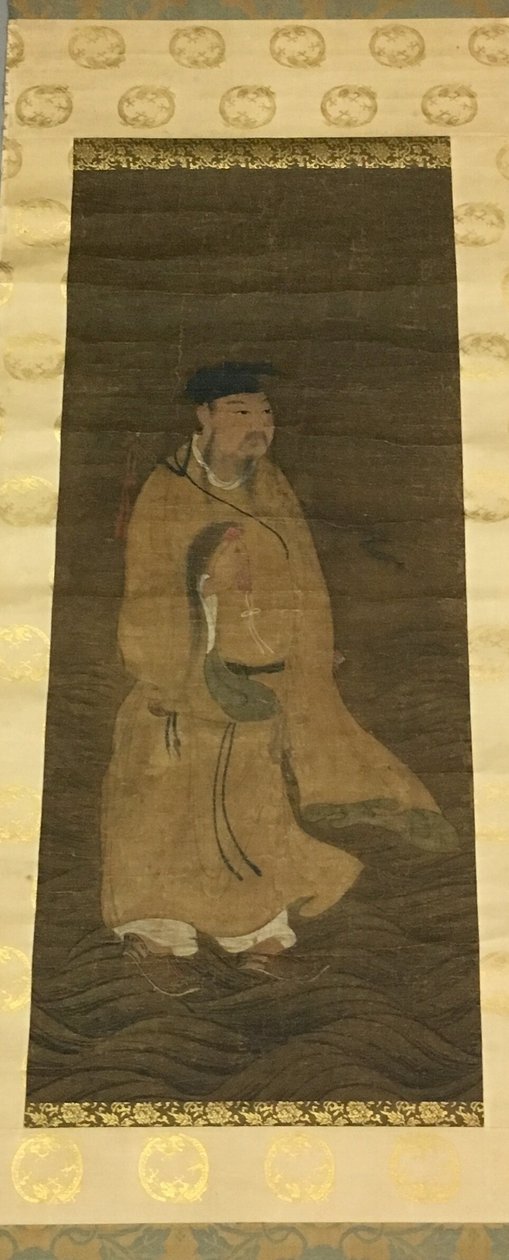 Den udødelige daoist Lu Dongbin af Unknown artist