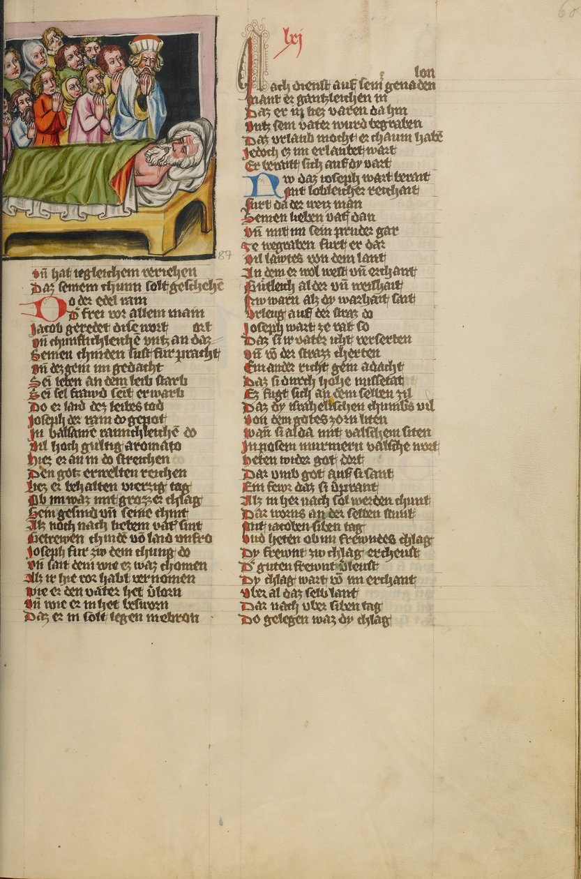 Jakobs død af Unknown artist