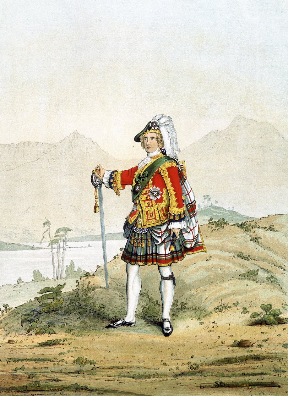 Den engelske prins Charles Edward af Unknown artist