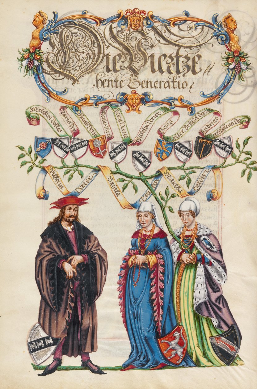 Den fjortende generation, Wilhelm Derrer af Unknown artist