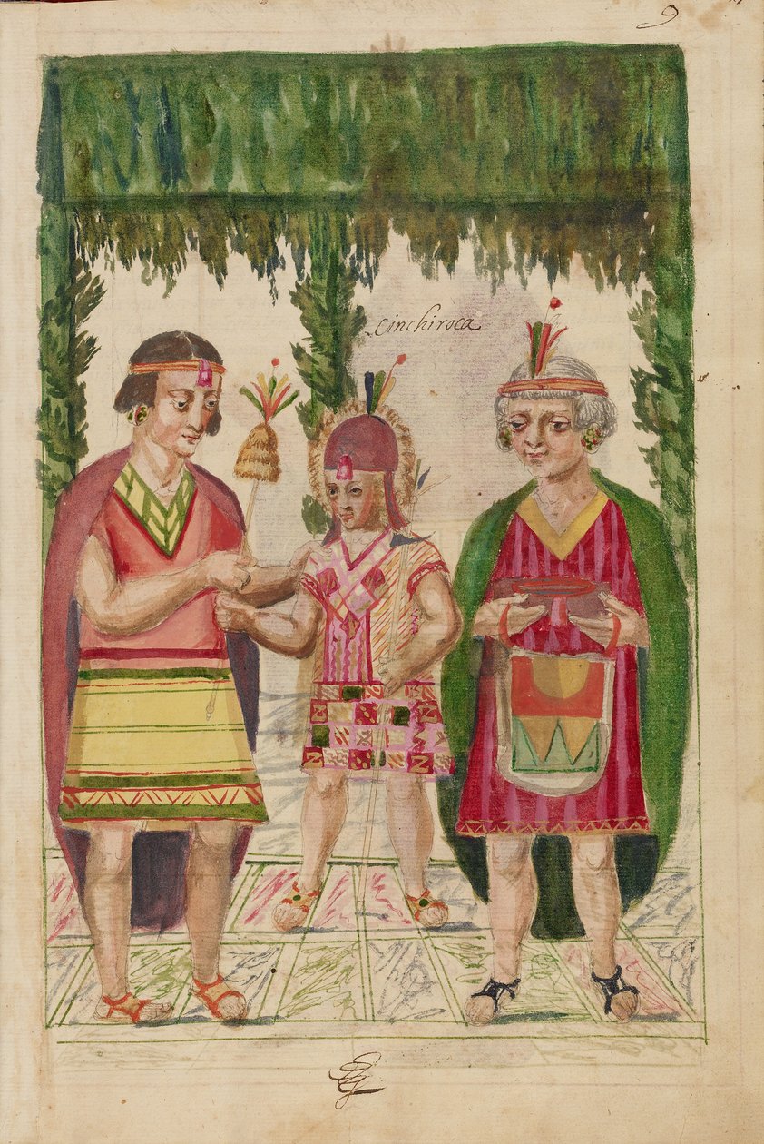 Investituren af Sinchi Roca af Manco Capac af Unknown artist