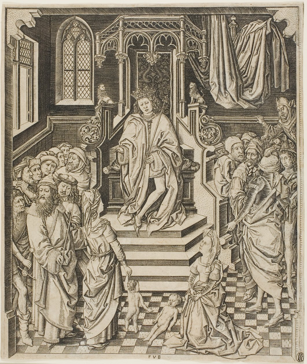 Salomons dom af Unknown artist