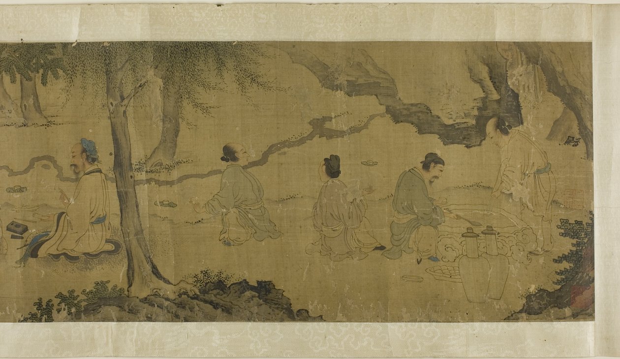 Orkidé-pavillonens samling af Unknown artist