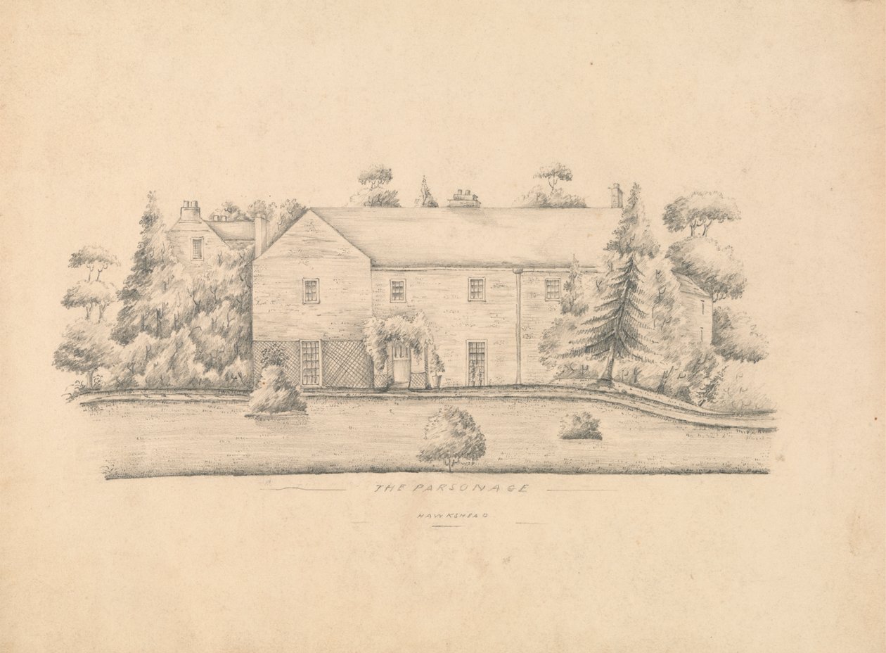 Præstegården, Hawkshead af Unknown artist