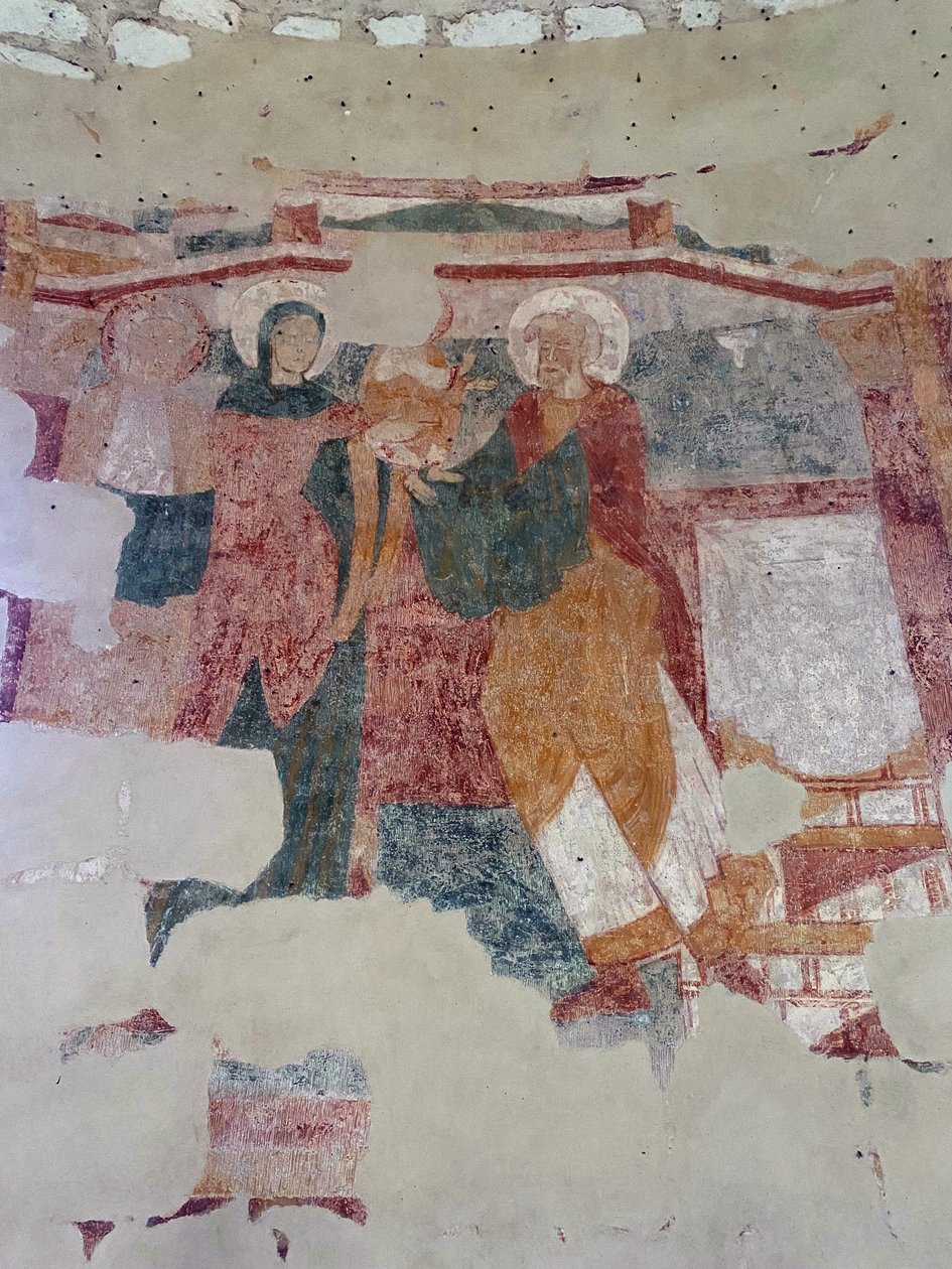 Præsentationen, Saint-Jean du Liget kapel, Touraine af Unknown artist