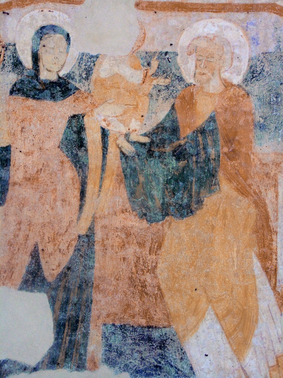 Præsentationen, Saint-Jean du Liget kapel, Touraine af Unknown artist
