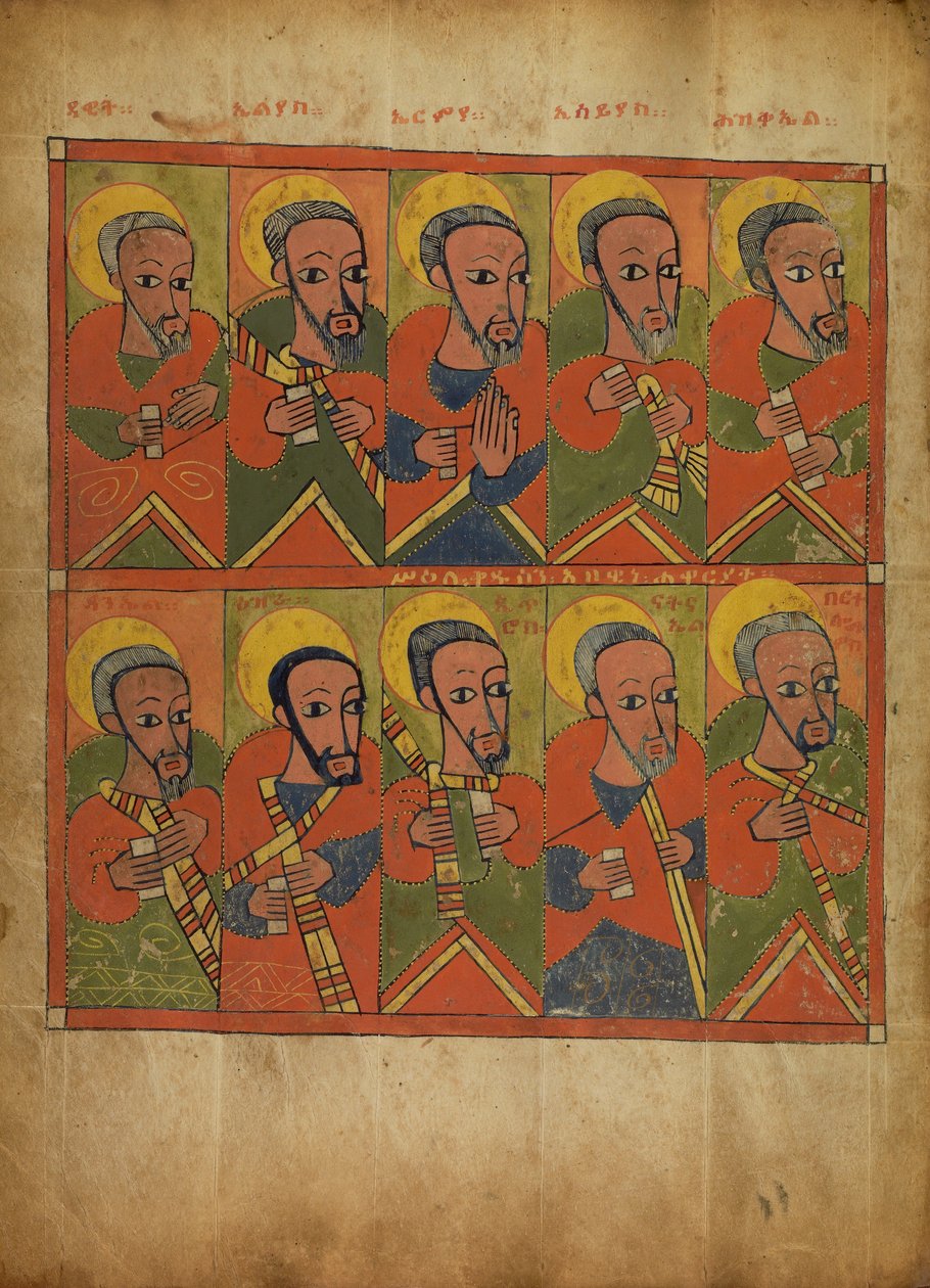 Profeterne og apostlene af Unknown artist