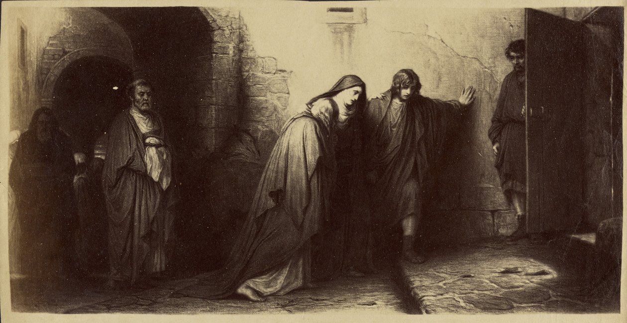 [The Return from Golgotha af Paul Delaroche]. af Unknown artist
