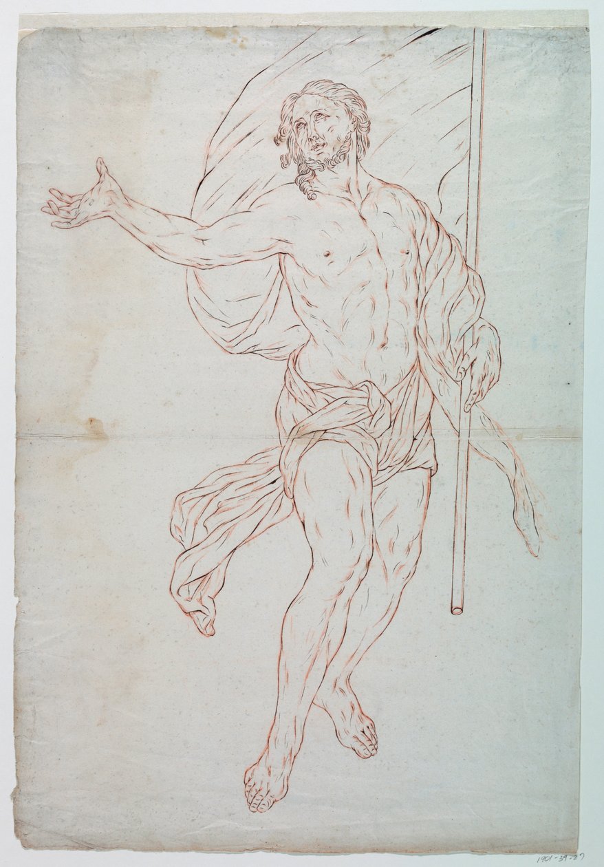 Den opstandne Kristus af Unknown artist