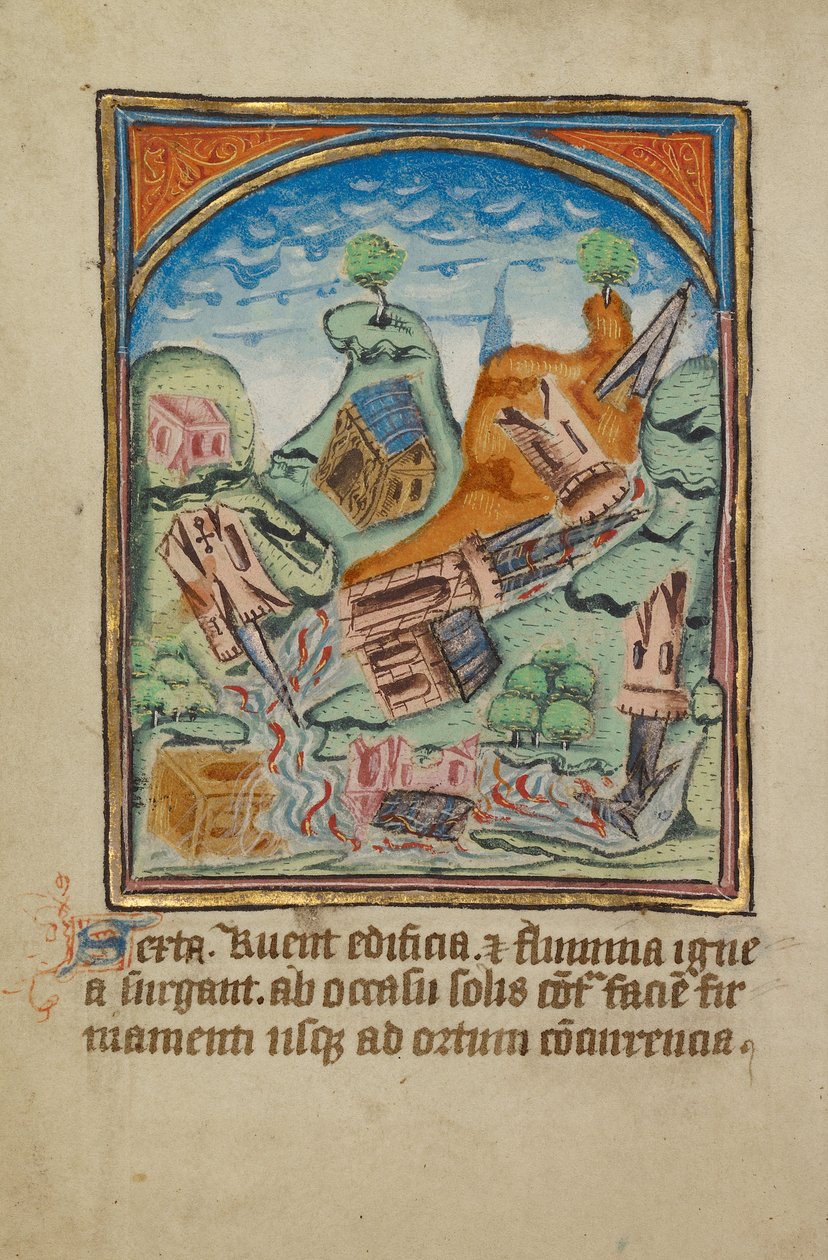 Det sjette tegn før dommedag af Unknown artist