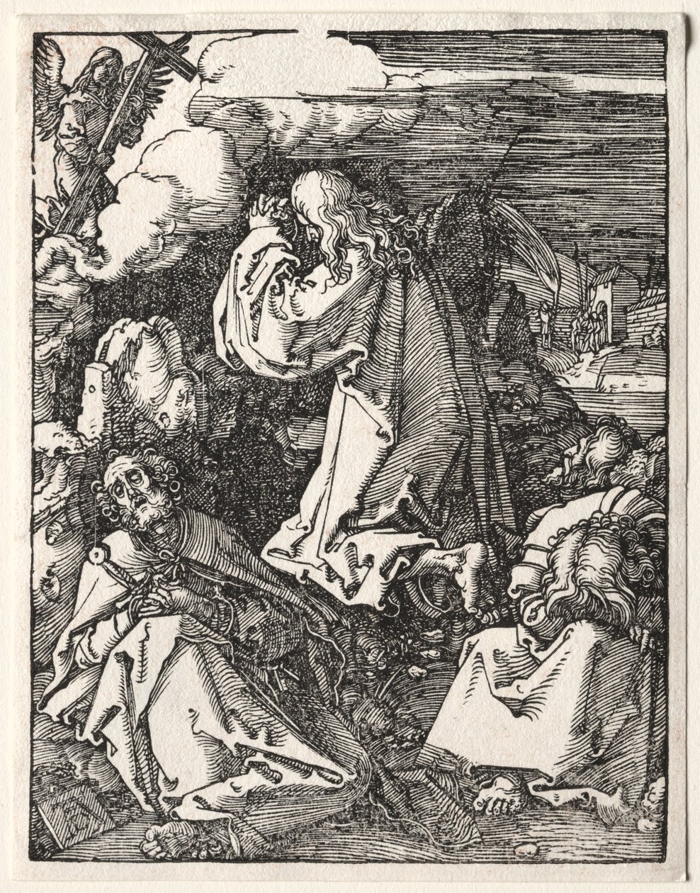 Den lille lidenskab: Kristus på Oliebjerget af Unknown artist
