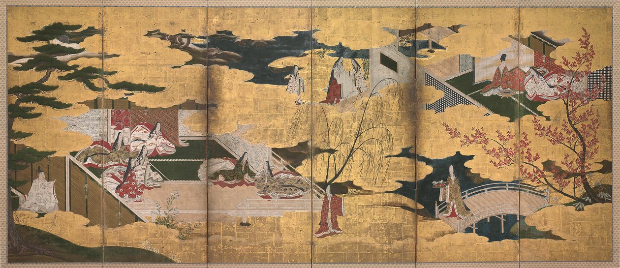 Fortællingen om Genji af Unknown artist