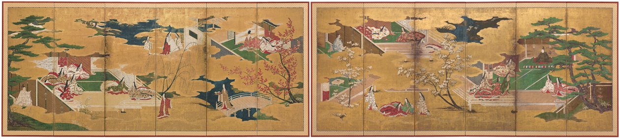Fortællingen om Genji af Unknown artist
