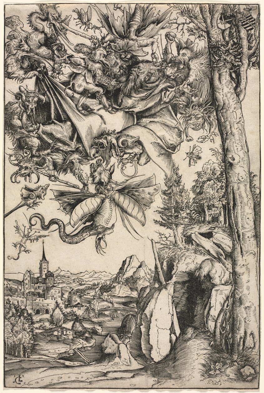 Sankt Anthonys fristelse af Unknown artist