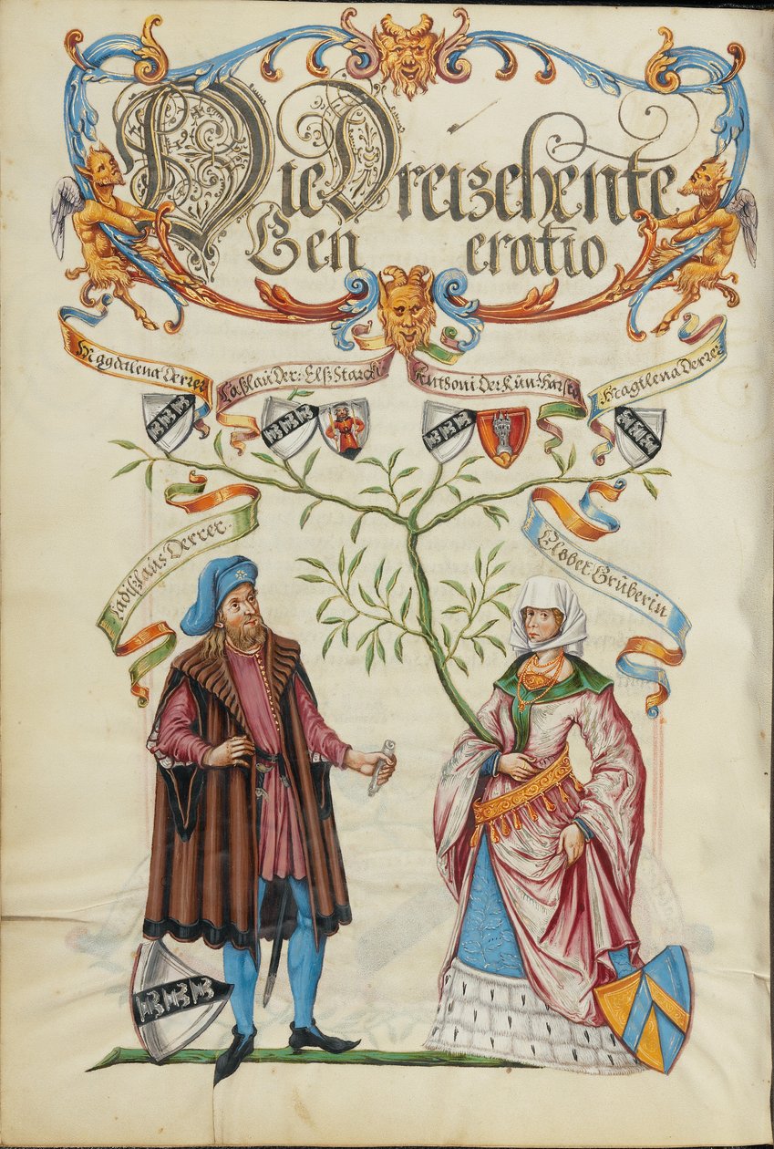 Den trettende generation, Lasslau Derrer af Unknown artist