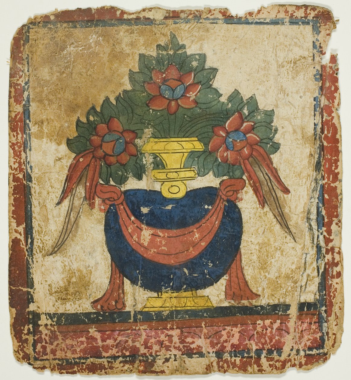 Skattevasen (Bumpa), fra et sæt indvielseskort (Tsakali) af Unknown artist
