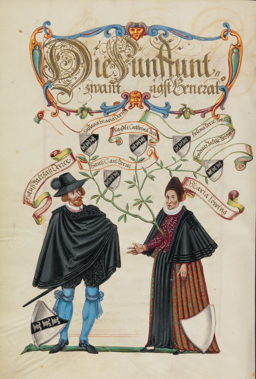 Den femogtyvende generation, Hans Balthasar Derrer af Unknown artist