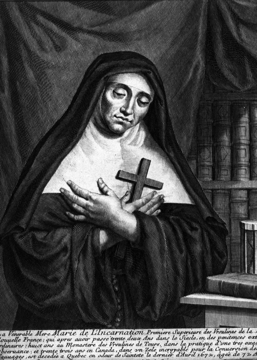 Inkarnationens ærværdige Moder Maria. af Unknown artist
