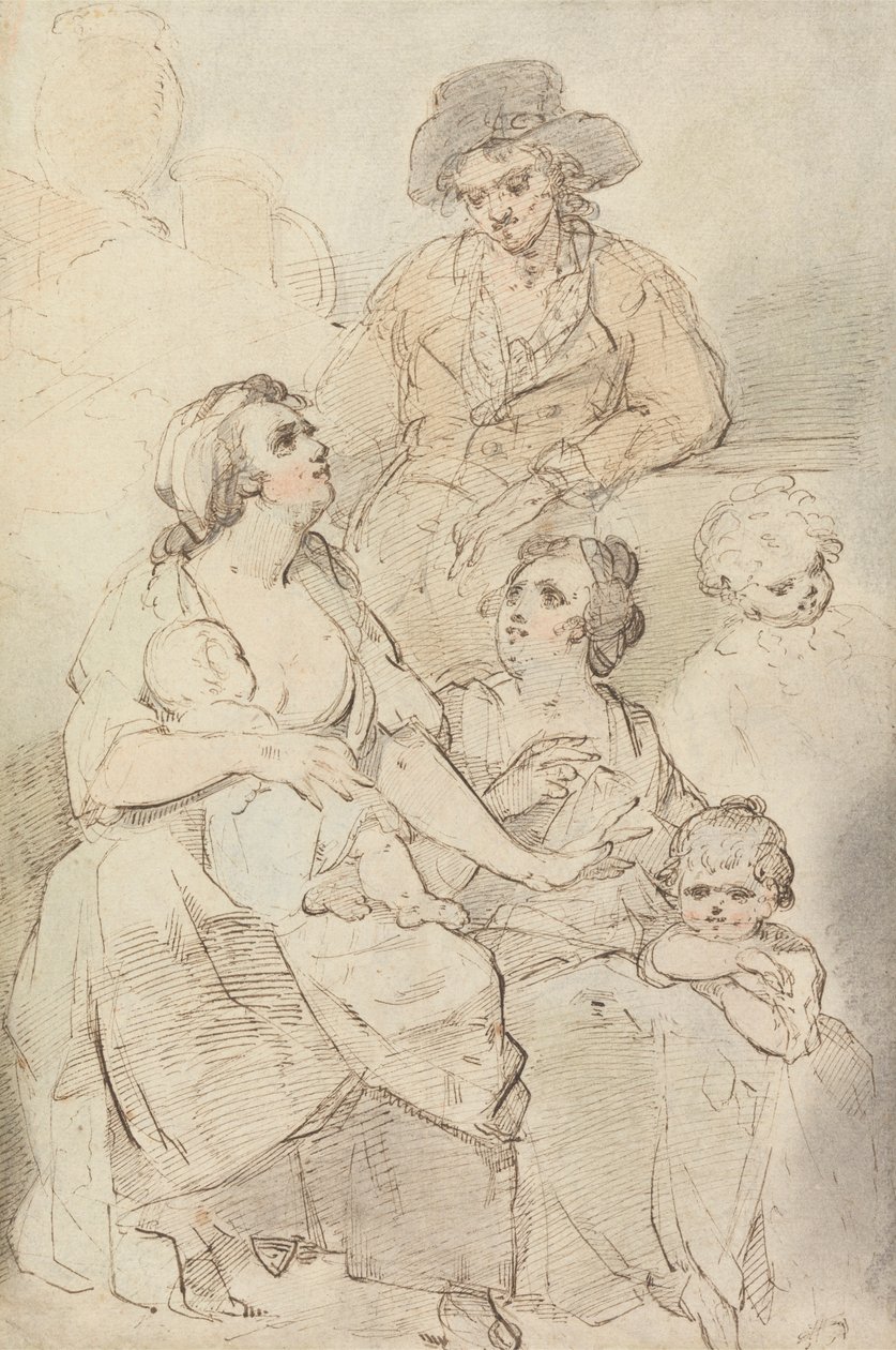 Den dydige Familie af Unknown artist