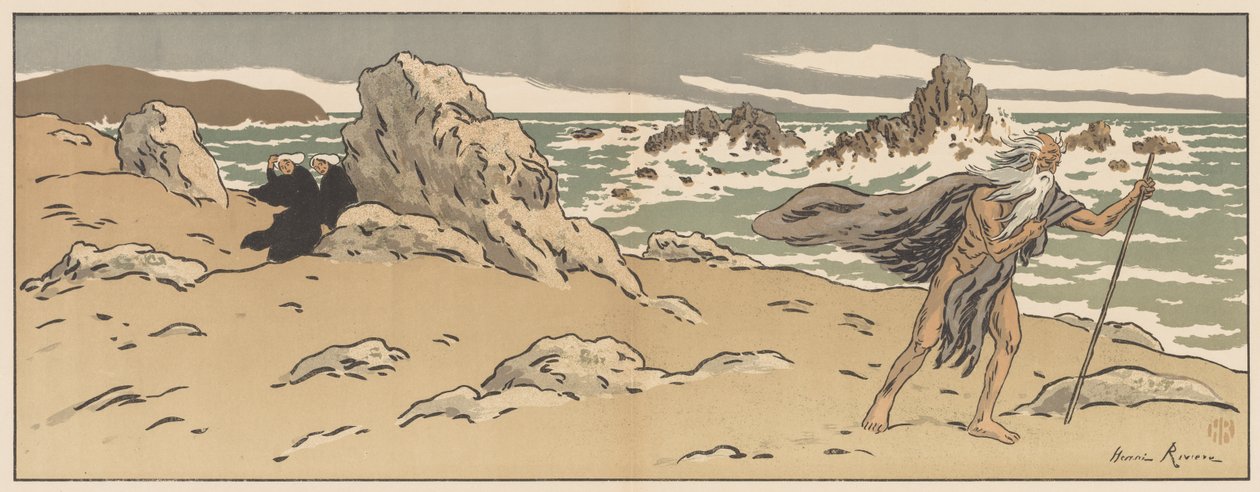 Den omvandrende jøde af Unknown artist