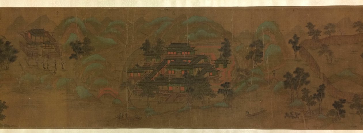Wangchuan-villaen af Unknown artist