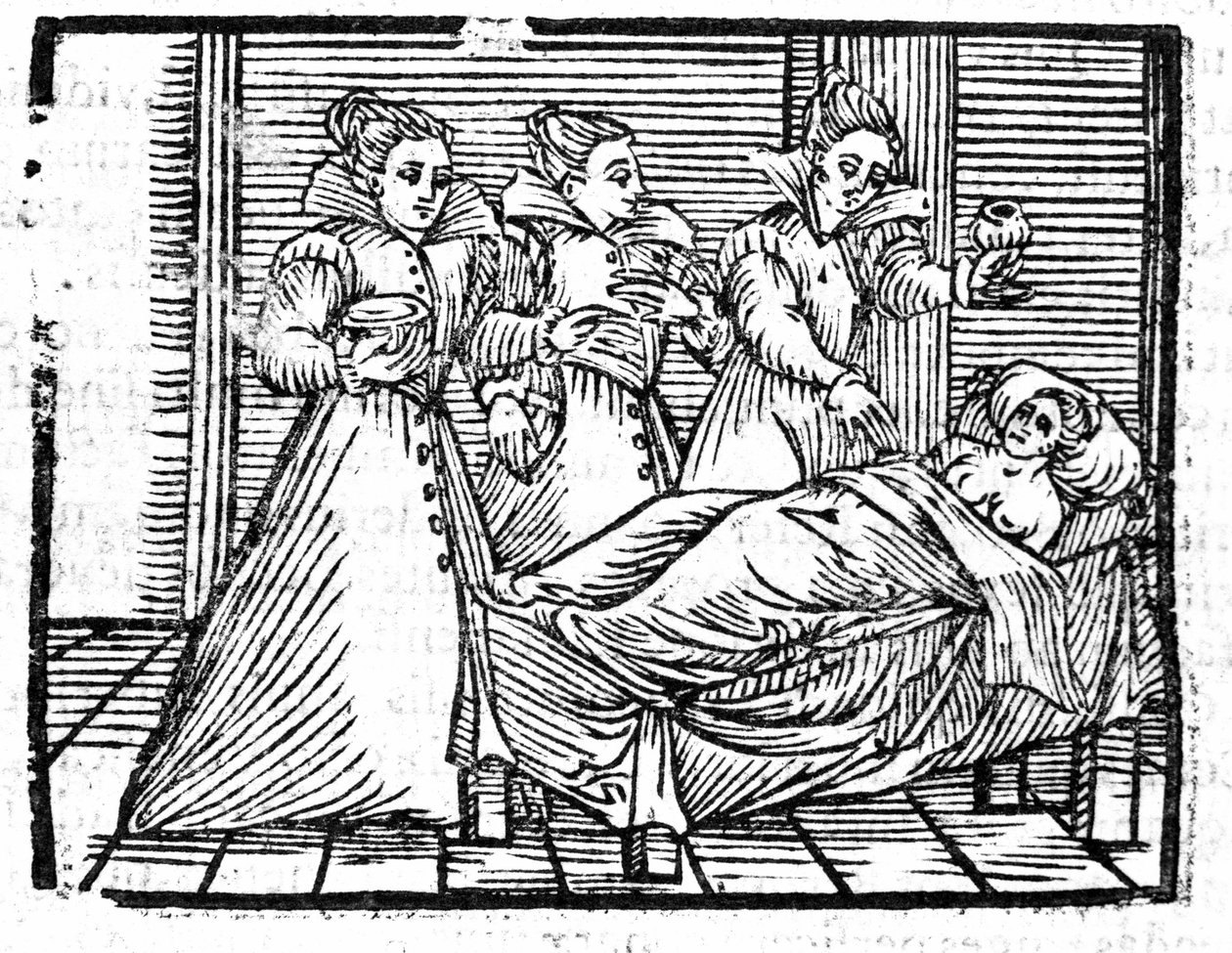 Heksens død af Francesco Guaccio "" Compendium Maleficarum"" Milano 1608. af Unknown artist