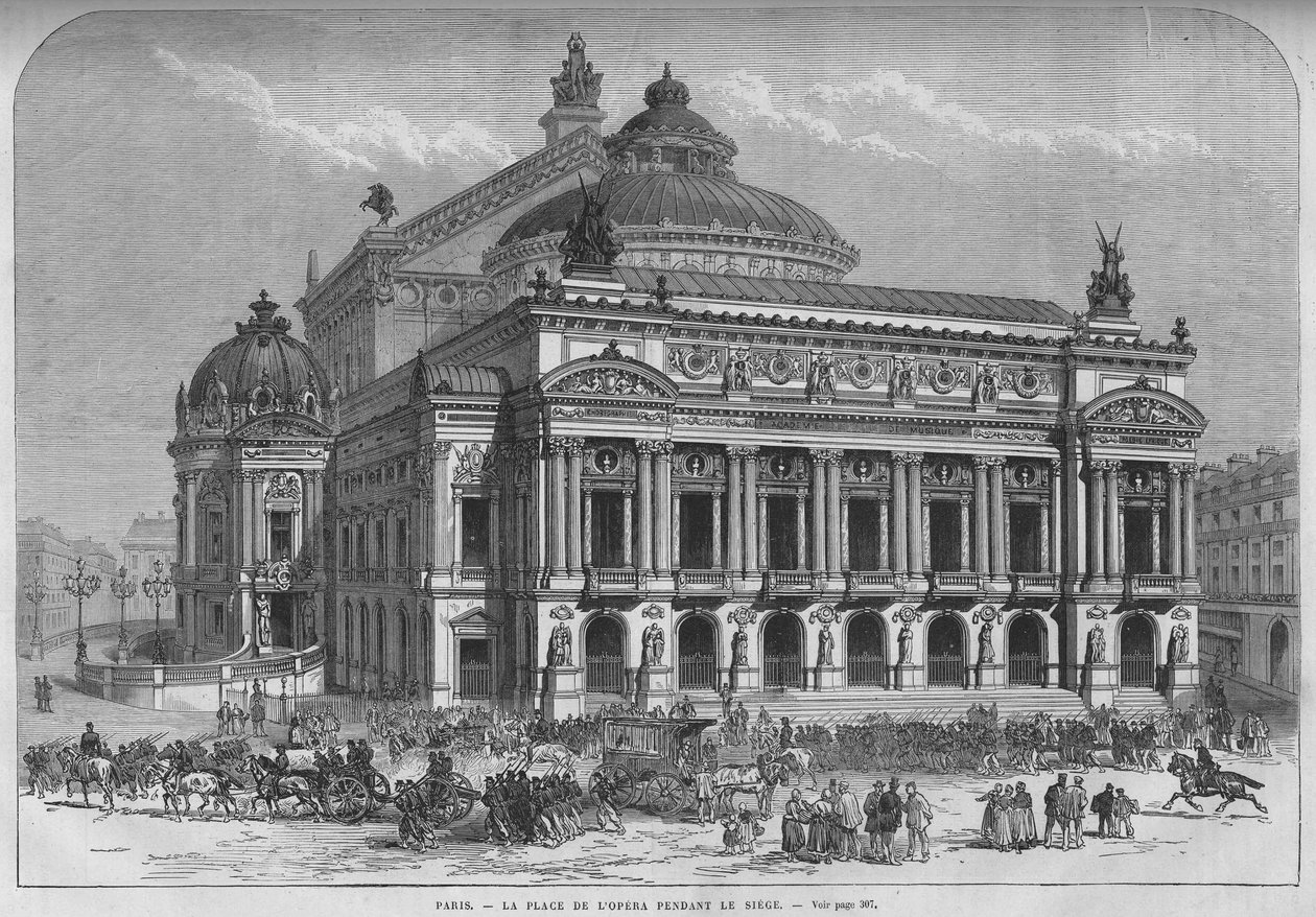 Preussernes belejring af Paris. 1871. Place de l