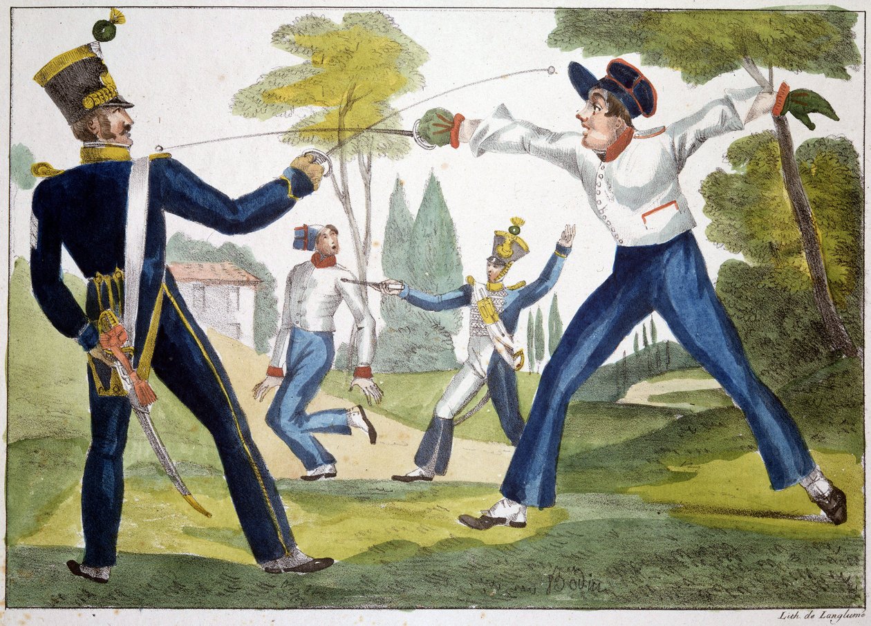 Våben lektionen af Unknown artist