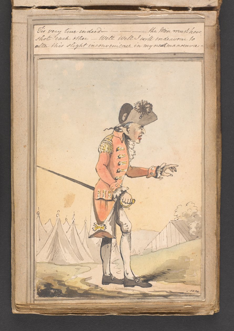 Det er meget sandt - mændene må have skudt hinanden - Nå ja, jeg vil bestræbe mig på at ændre denne lille ulempe i min næste manøvre af Unknown artist